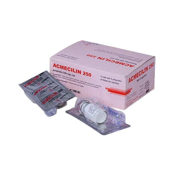 Acmecilin 250 Injection: View Uses, Side Effects, Price from our online ...