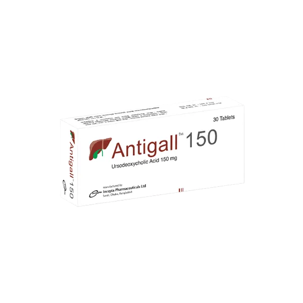 ANTIGALL 150 MG | INCEPTA PHARMACEUTICALS LTD. | Order Online - OsudPotro