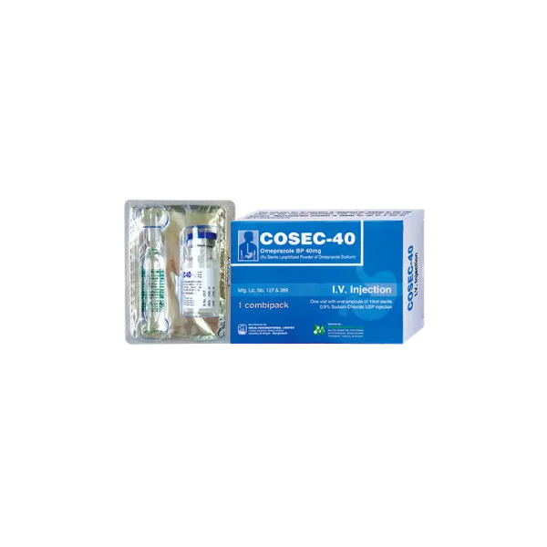 COSEC 40 MG INJ | DRUG INTERNATIONAL LTD | Order Online - OsudPotro
