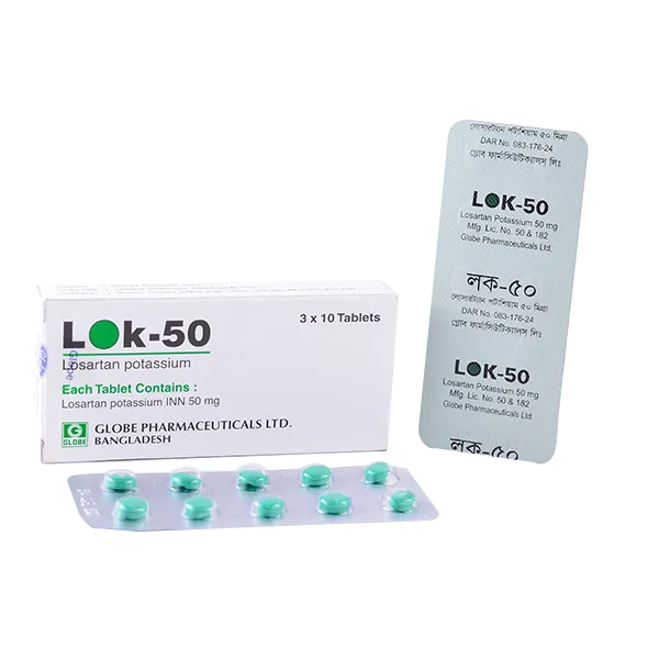 LOK-50 MG | GLOBE PHARMACEUTICALS LTD | Order Online - OsudPotro