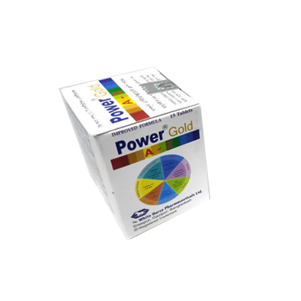 POWER GOLD 15'S TAB THE WHITE HORSE PHARMACEUTICALS Order Online
