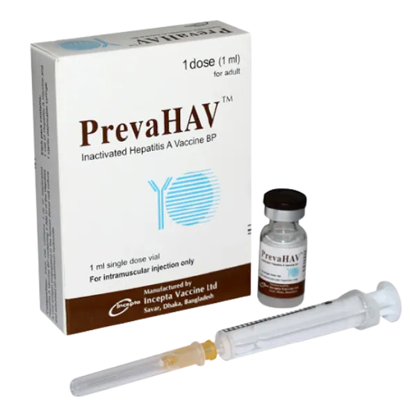 Preva M PREVA HAV 1ML | INCEPTA PHARMACEUTICALS LTD. | Order Online - OsudPotro