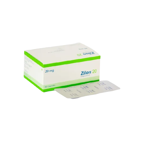 ZILON 20 MG | Radiant Pharmaceuticals Ltd. | Order Online - OsudPotro