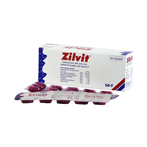 Zilvit Capsule: Uses, Dosage, Side Effects, Generic, Price - osudpotro
