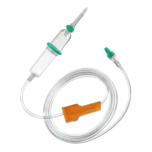 SALINE SET (INTRAFIX SAFESET)-B.BROWN