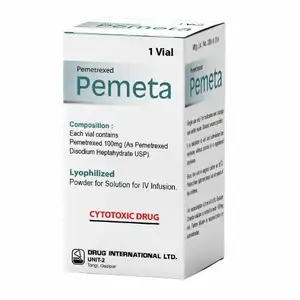 Pemeta 100 mg vial
