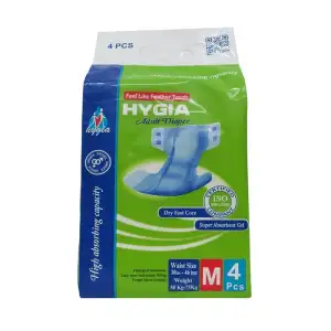 Adult Diaper M 4pc